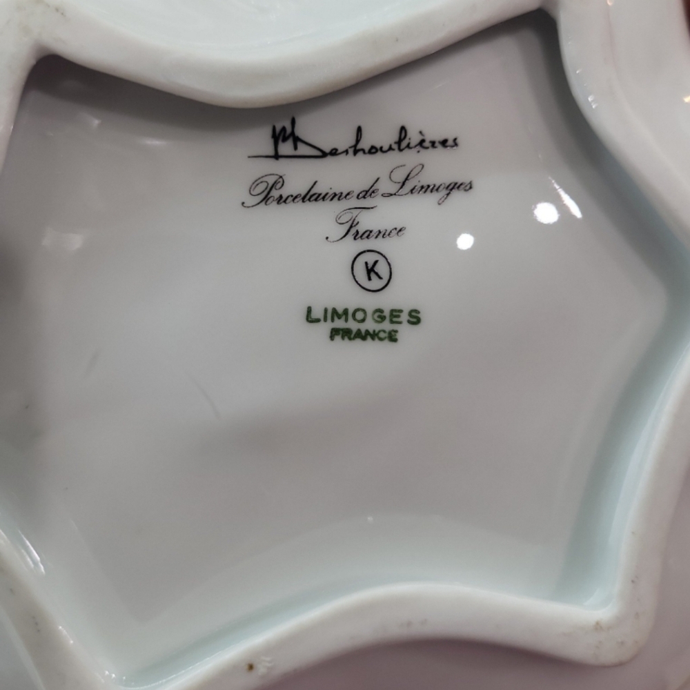 Limoges plate - Picture 4 of 4